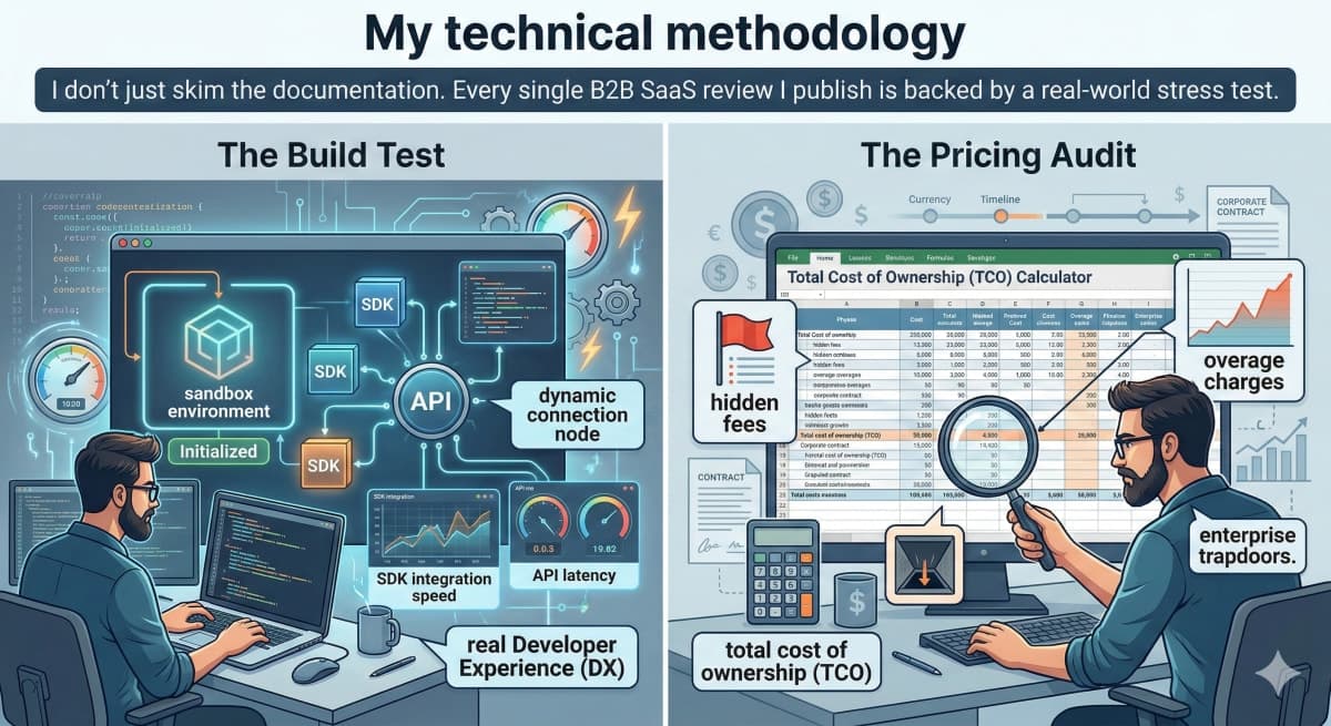 DevDecide methodology for comparing developer infrastructure tools
